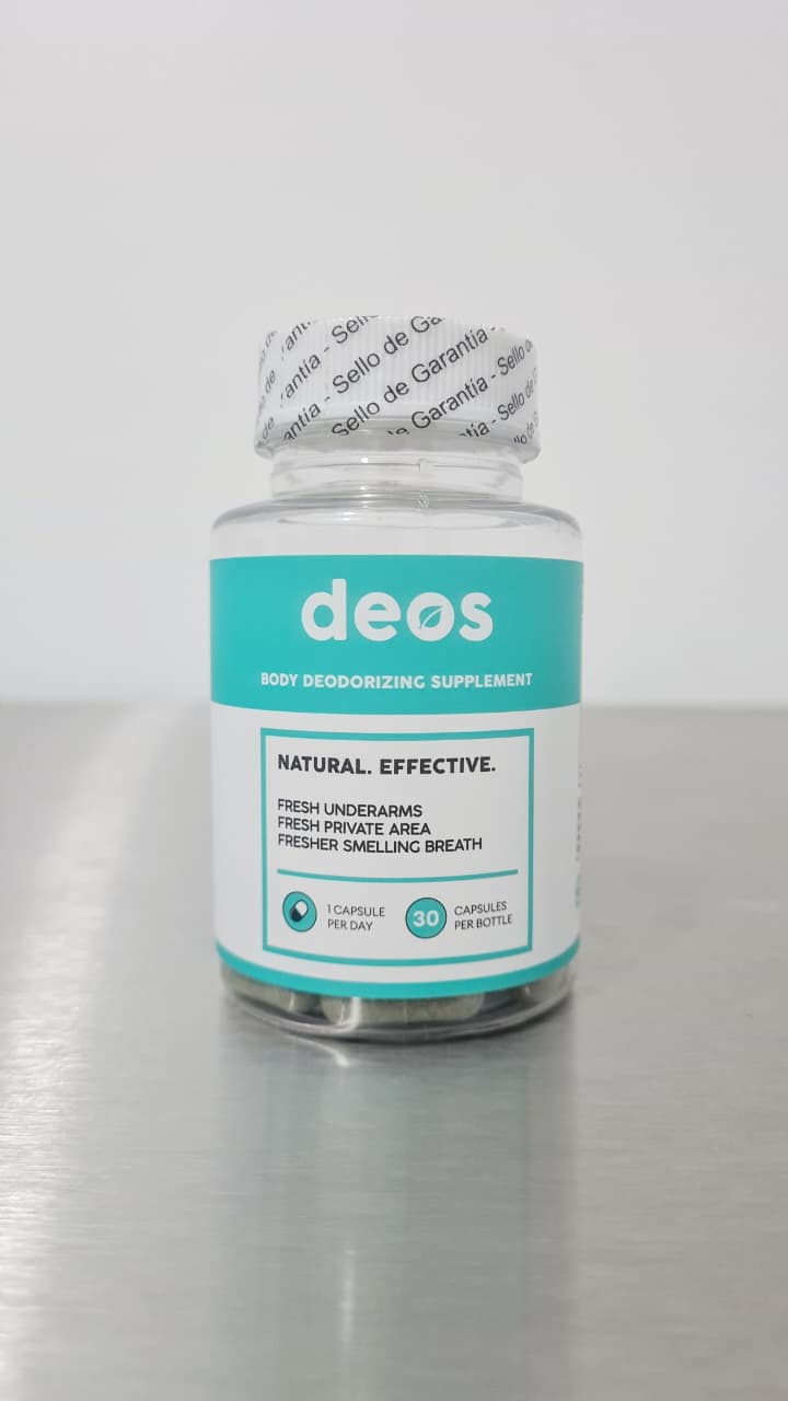 DEOS DESODORANTE INTERNO | 30 CÁPSULAS PARA 1 MES.