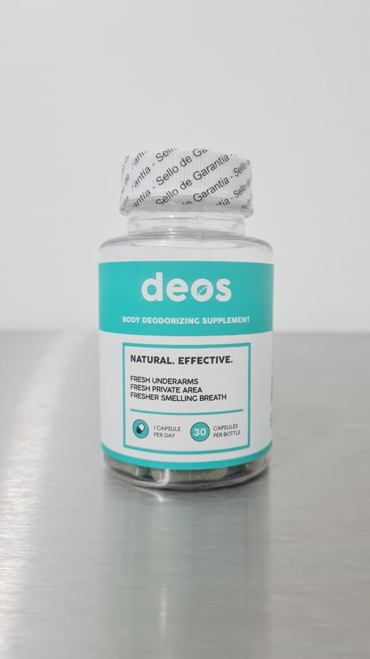 DEOS DESODORANTE INTERNO | 30 CÁPSULAS PARA 1 MES.